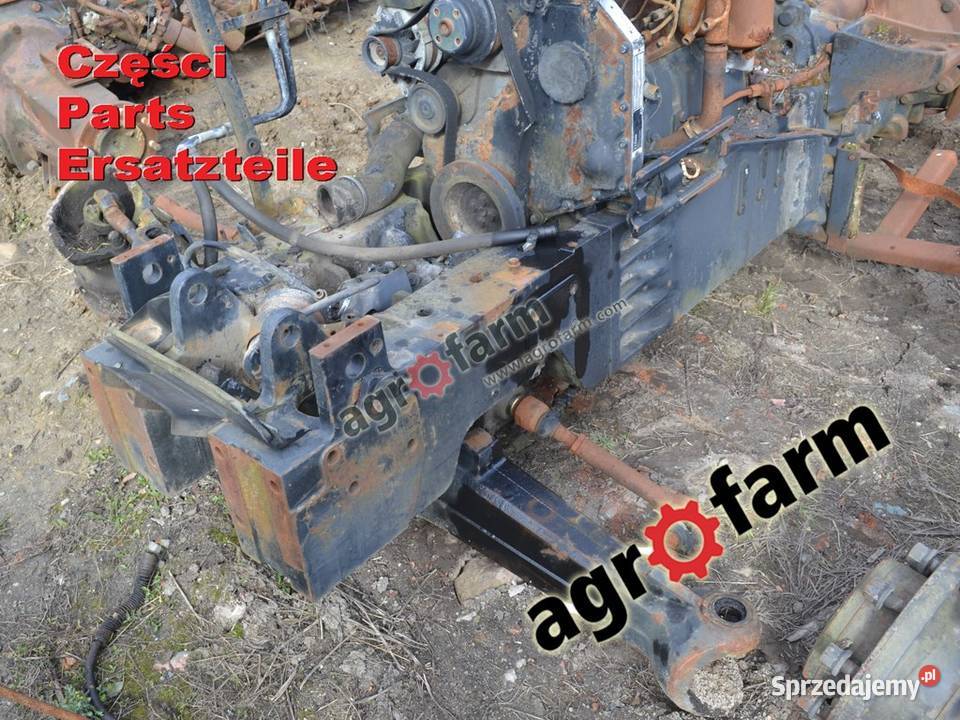 Case 5140 części silnik skrzynia biegów oś Rolnictwo dolnośląskie Byków