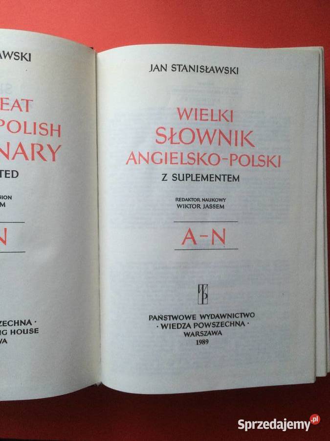 2372 Wielki Słownik Angielsko Polski Szczecin