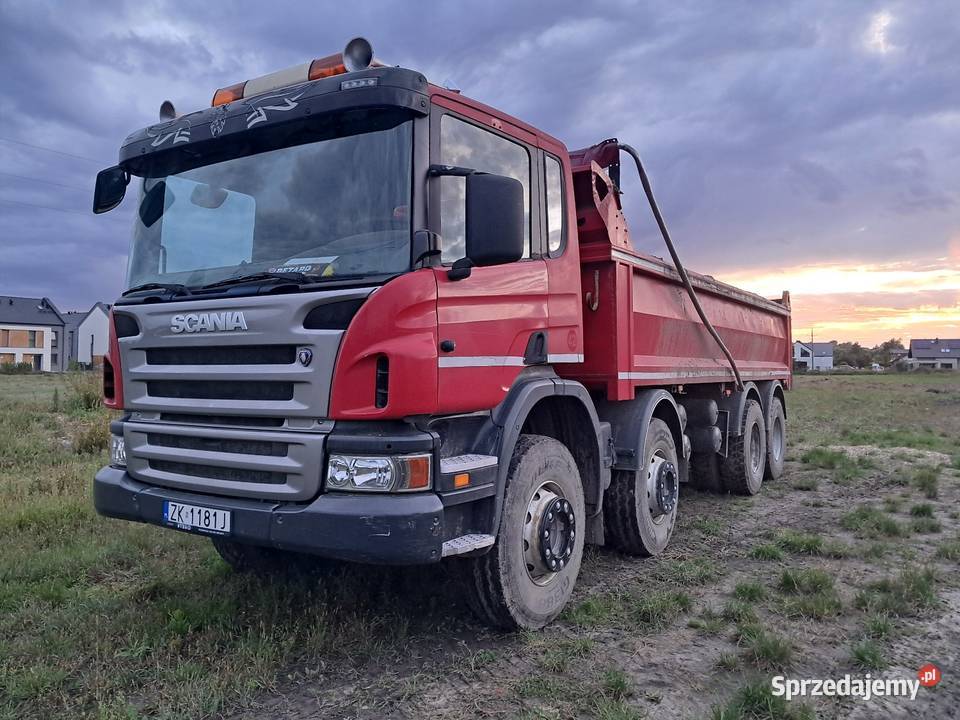 Scania p380 8x4 wywrotka diesel Wrocław
