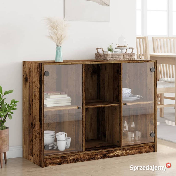 Szafka stare drewno 102x37x755 materiał Pozostałe