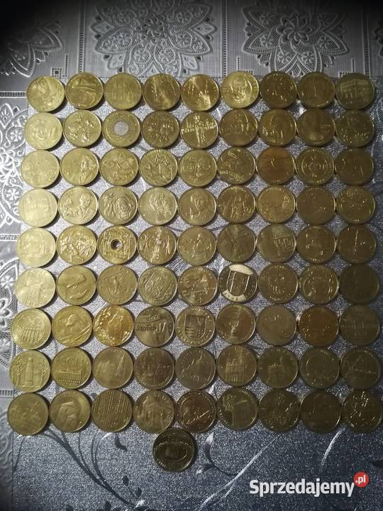 Monety 2 okolicznościowe 1999zestaw 82 sztuki Rydzewo