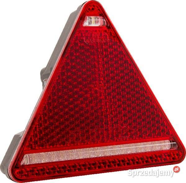 Lampa tylna zespolona LED prawa trójkątna 1224V małopolskie Kamionna