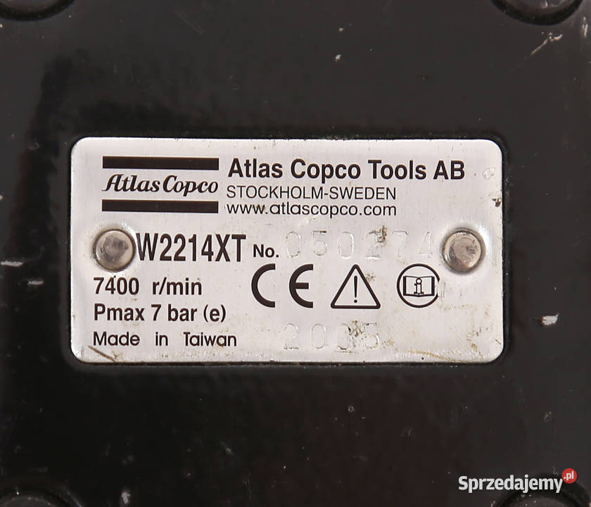 Klucz Udarowy Pneumatyczny 12 Atlas Copco Drezdenko