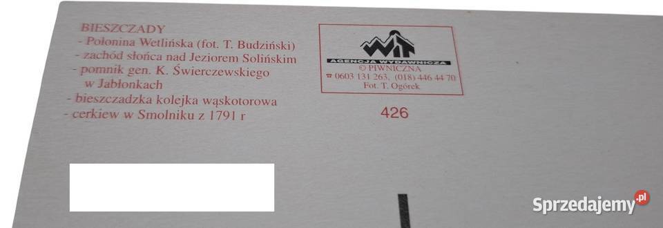 Bieszczady Fot T Ogórek 426 Piwniczna 2 Kolekcje Czeladź