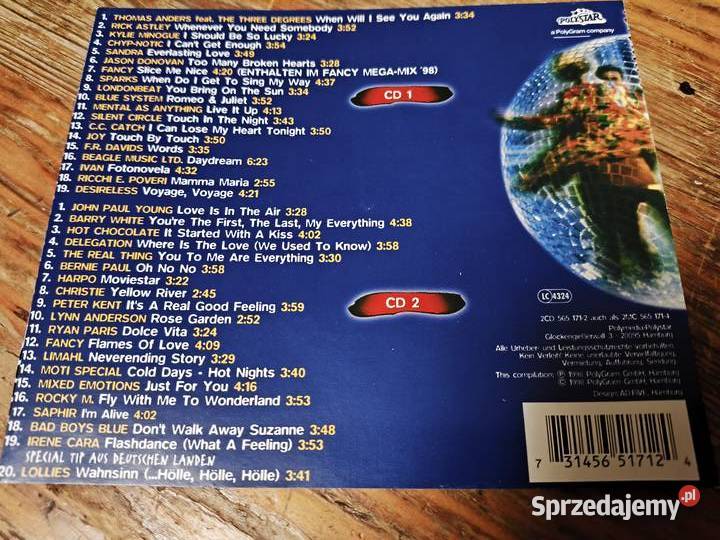 Fetenhits Discofox 1999 Saphir Bad Boys Gliwice sprzedam