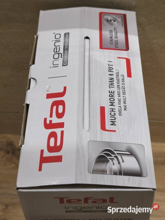 Zestaw nowy garnków Tefal Warszawa sprzedam