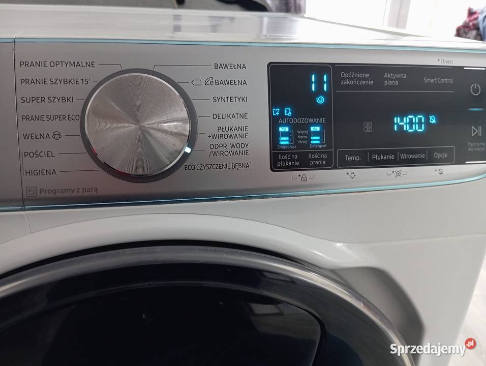 Pralka Samsung Eco bubble 9 1400obr Transport sprzedam