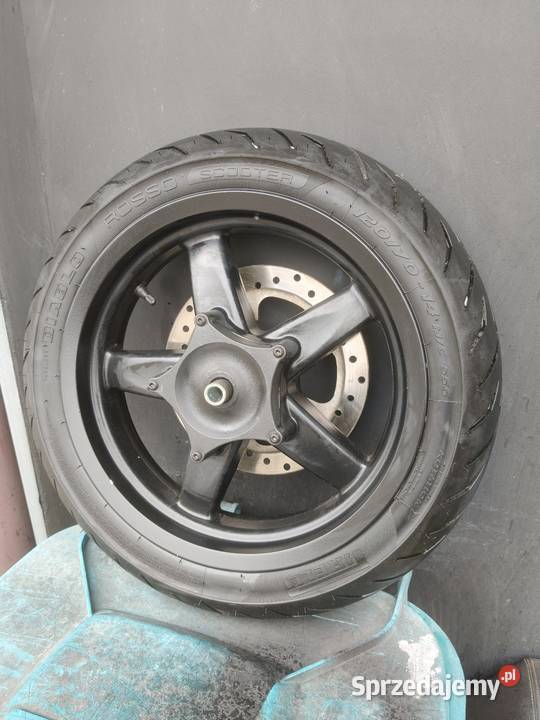 Piaggio Xevo koło przód komplet Dębica