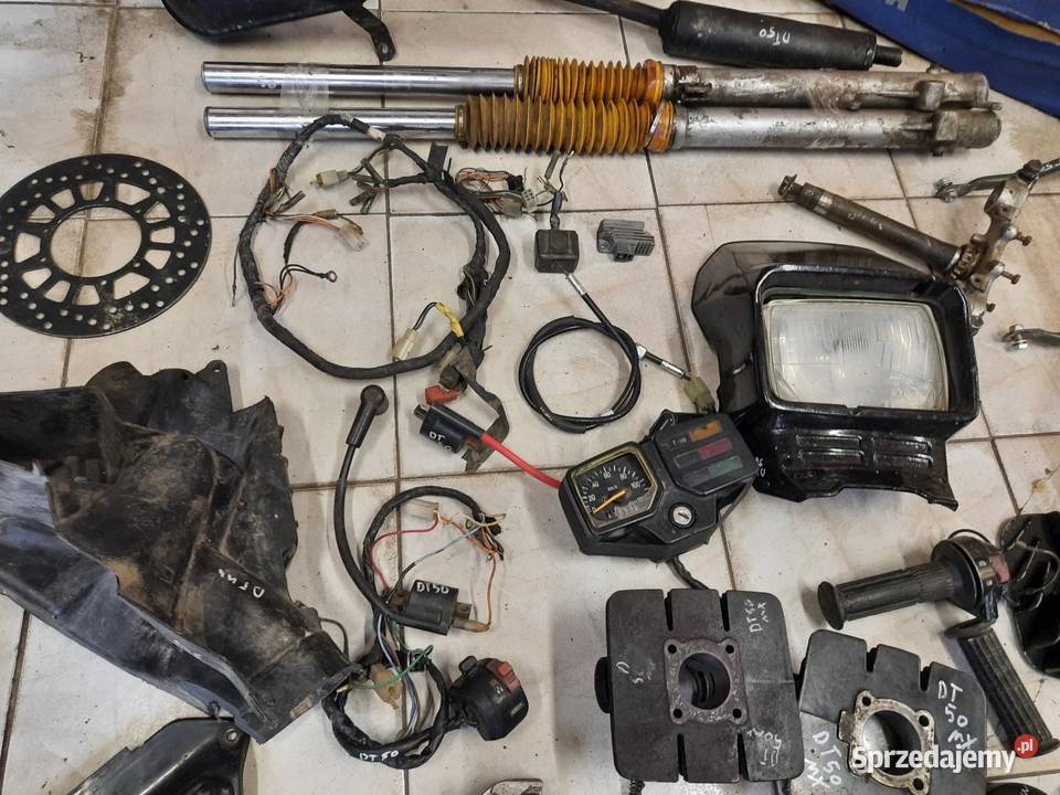 Yamaha DT 50 części koło lampa wydech lagi Jelenia Góra
