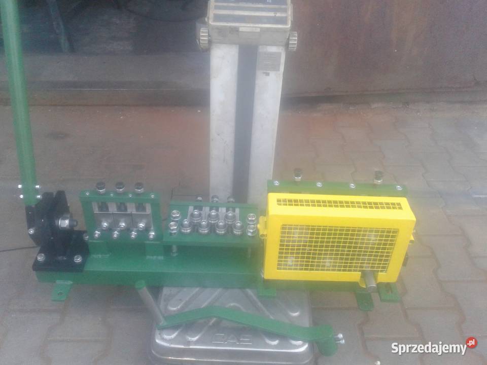 Prościarka do drutu prostownicapodwójny podajnik Radomsko