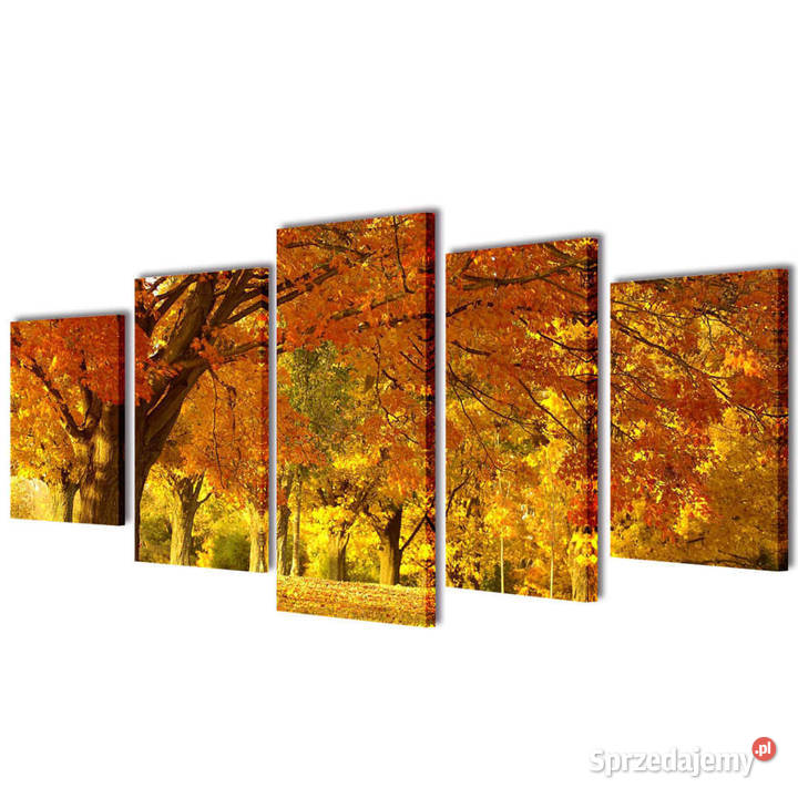 Zestaw obrazów Canvas 200 x 100 Klony WM241577 mazowieckie Warszawa