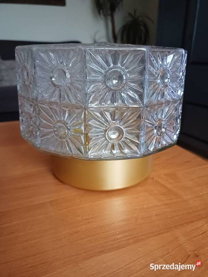 Retro plafon z 1968 roku Firmy Kamenick enov Lubań