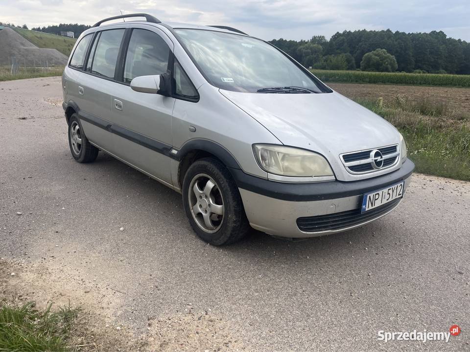 Opel Zafira ALift 20d 101 7os Klima Alu Hak sprzedam