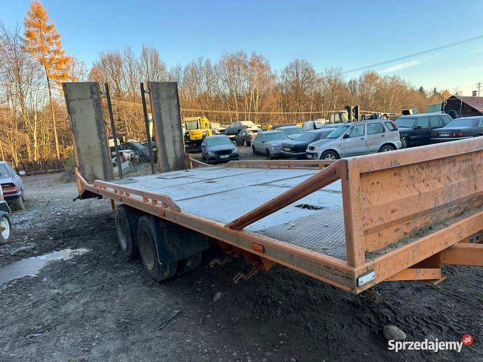 Przyczepa Dwuosiowa Ładowność 7 Ton TTH105 małopolskie Tymowa sprzedam
