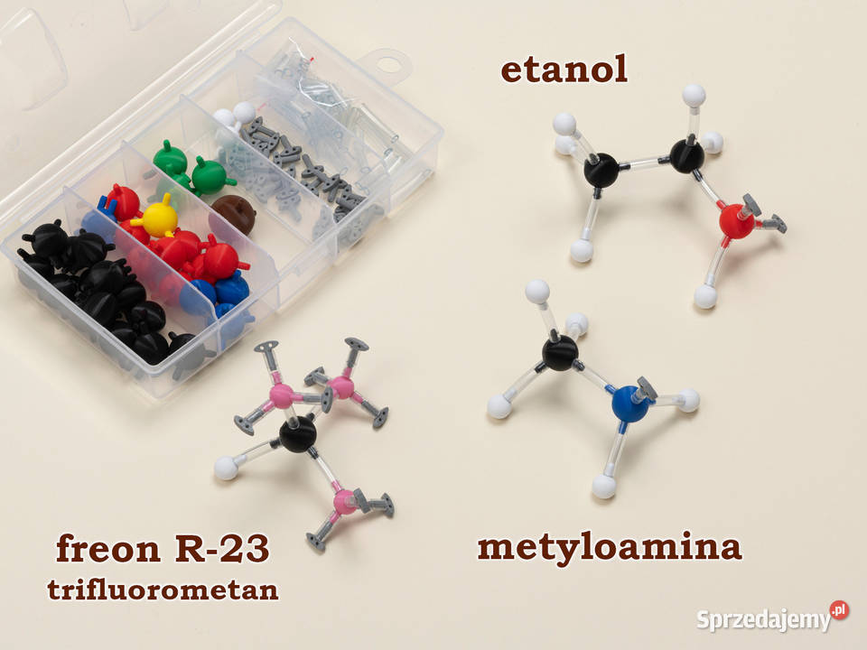 Modele atomów CHEMIA ORGANICZNA szkoła średnia Artykuły szkolne Warszawa