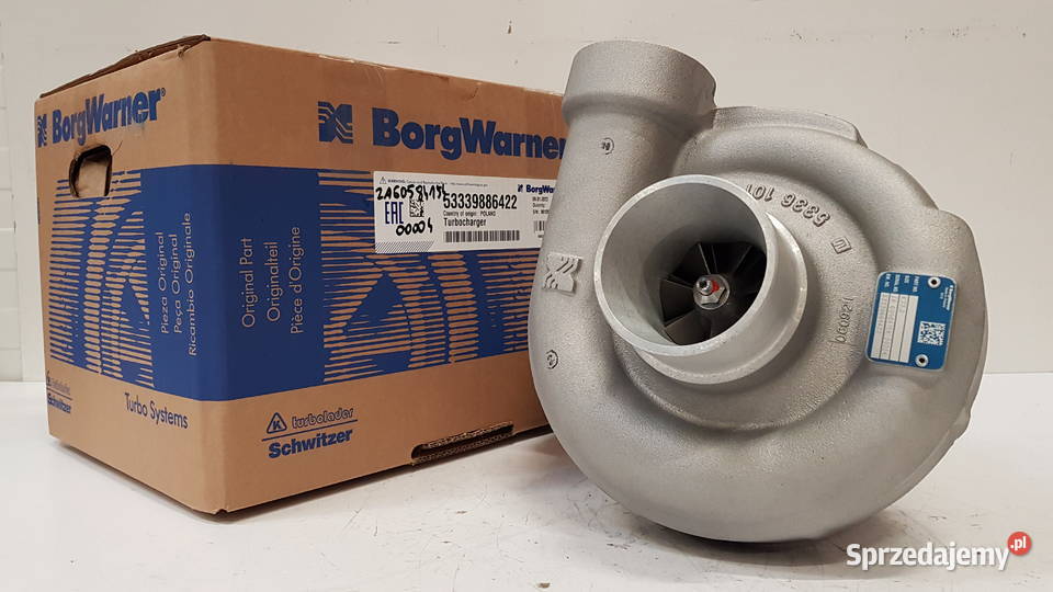Nowa turbosprężarka BorgWarner KKK Turbosprężarki Siedlce