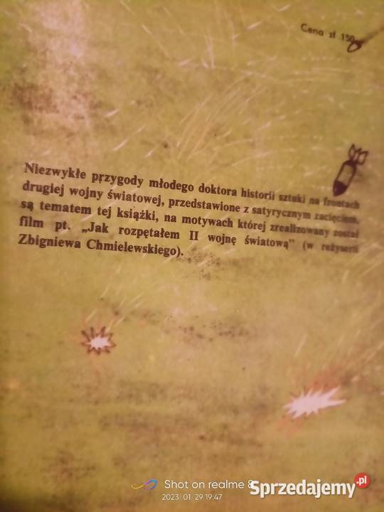 Przygody kanoniera Dolasa Sławiński rozpętałem miękka Warszawa