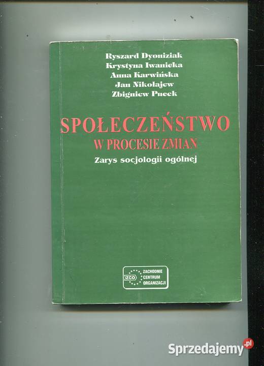 Społeczeństwo w procesie zmian Szczecin
