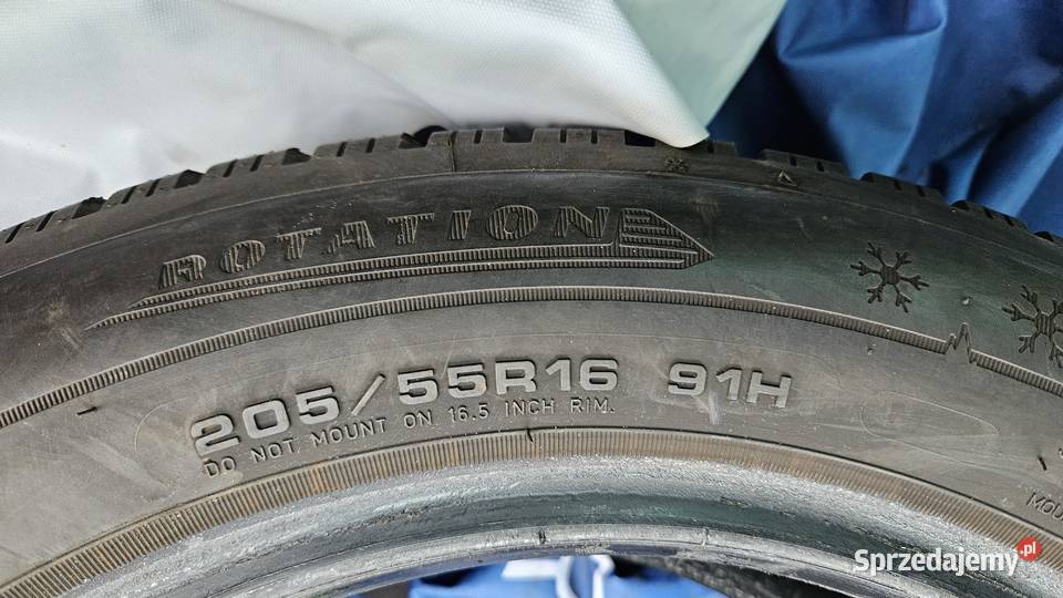 Opony zimowe Dunlop 20555R16 idealne para 55 Szczecin