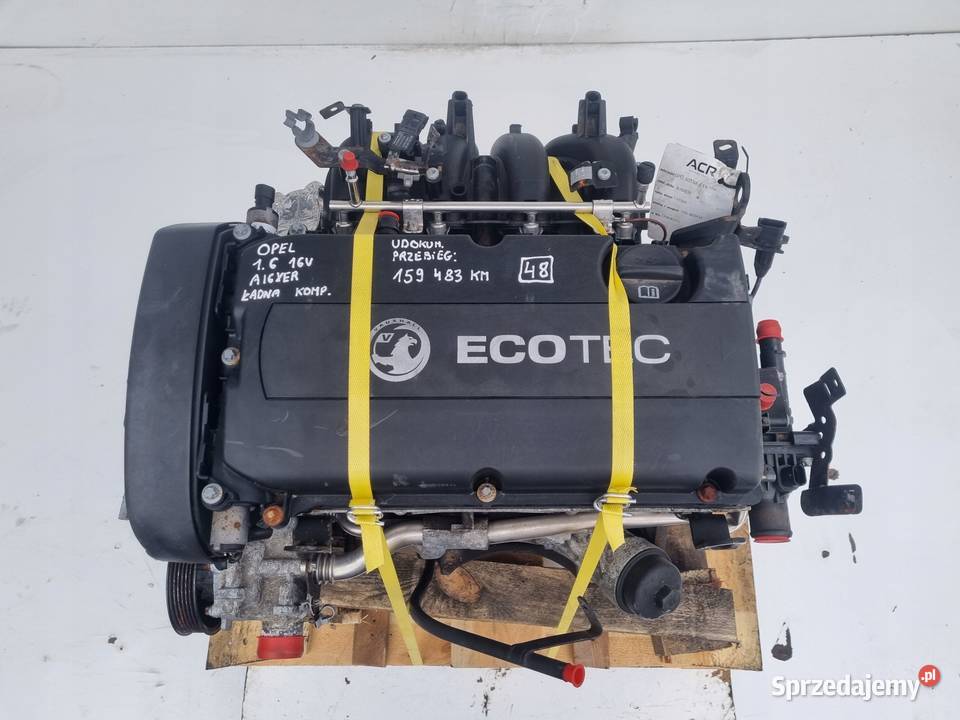 SILNIK KOMPLET Opel Astra IV J 16 16V Silniki kompletne Części samochodowe Janów