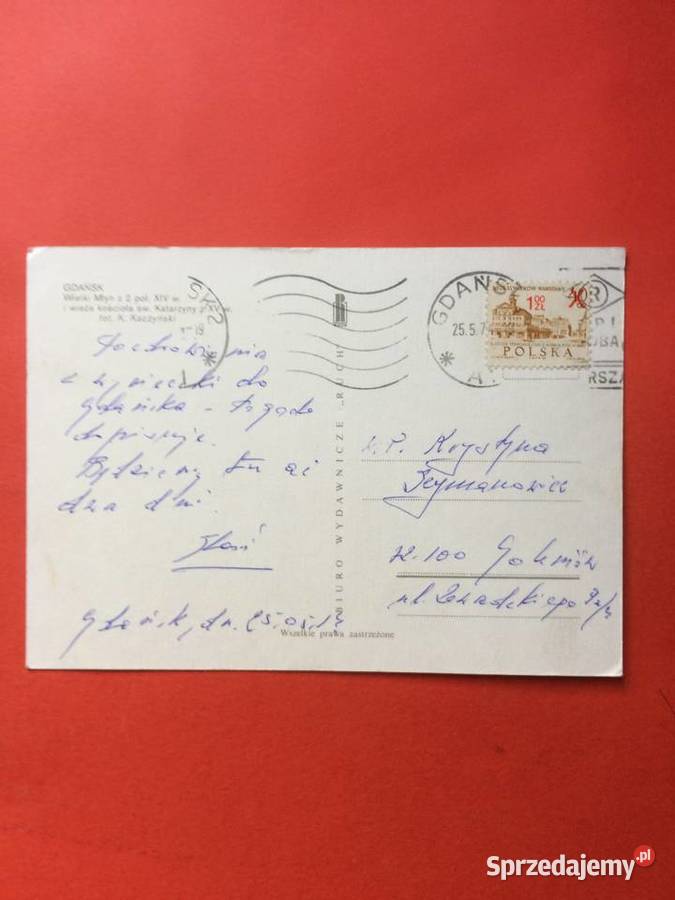 2706 Widokówka Gdańsk Antykwariat Antykwariat Szczecin