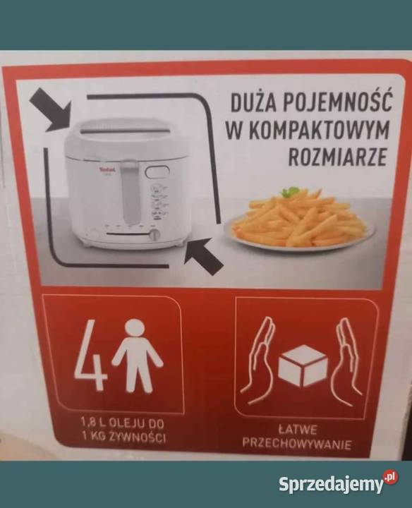 Sprzedam frytkownice nową Tefal AGD drobne Łukowica