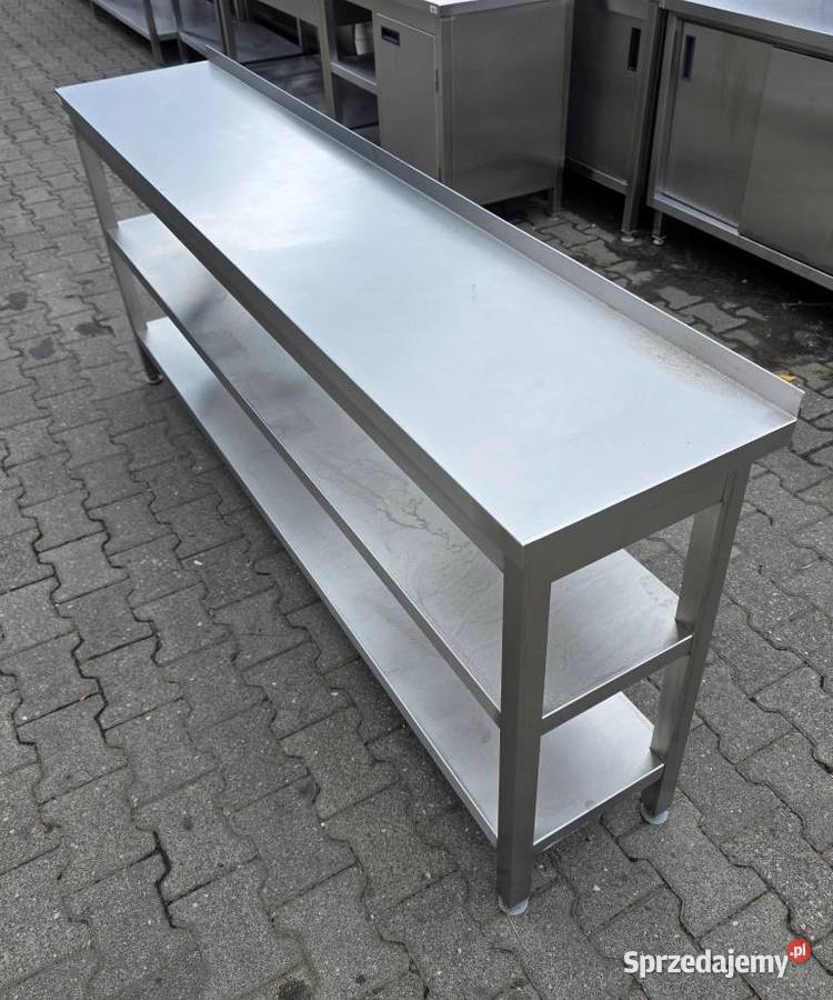 Stół Gastronomiczny Z 2 Półkami 2004085 M1847 N Nowe Skalmierzyce