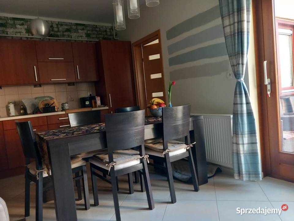 Stół rozkładany z 6 krzesłami w kolorze wenge zachodniopomorskie