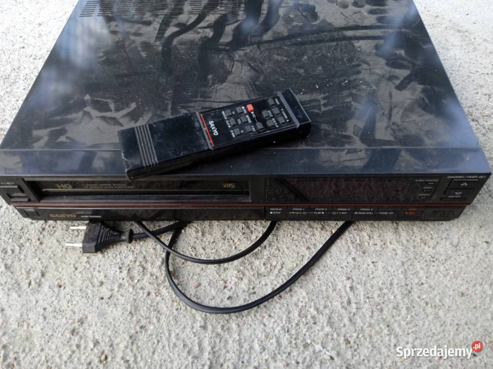Odtwarzacz VHS Sanyo VHR3100EE Łódź sprzedam