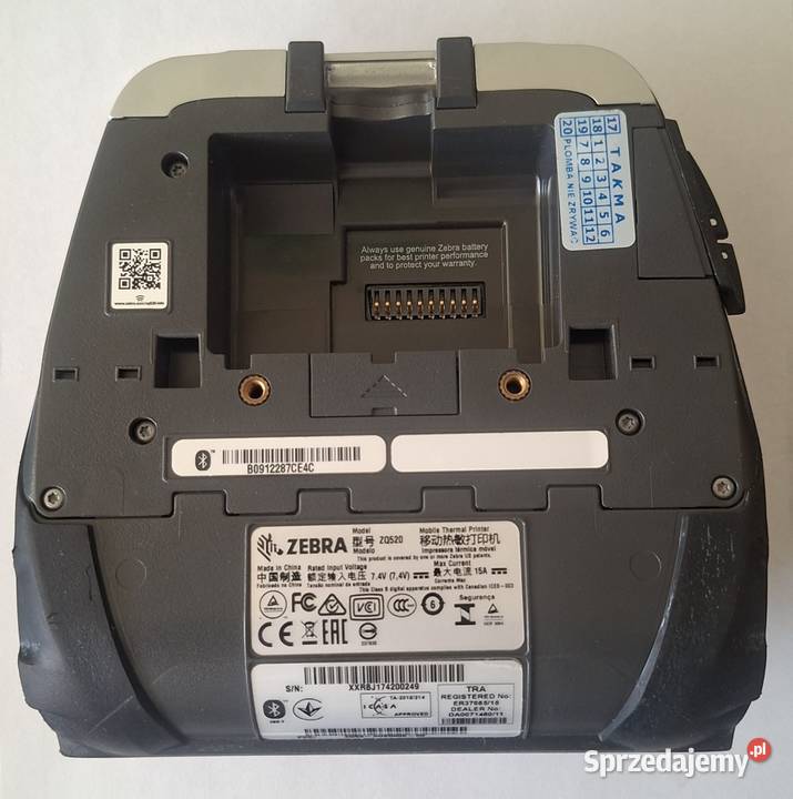 Drukarka termiczna Zebra ZQ520 USB Zielona Góra sprzedam
