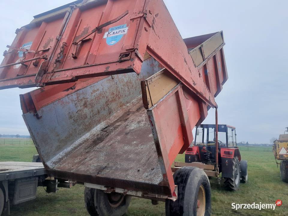 Przyczepa wywrotka skorupowa mazowieckie