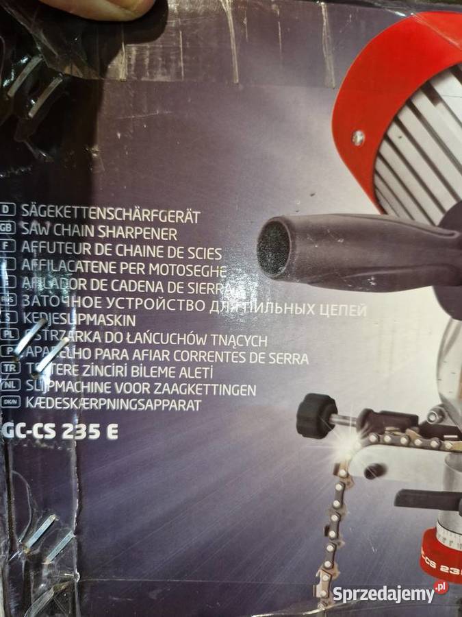 Ostrzałka do łańcucha Einhell 235 Wat gccs 235 E wielkopolskie Głogowa