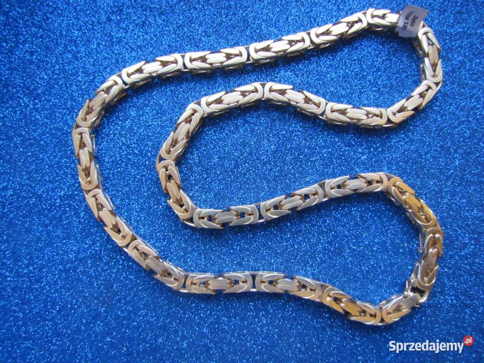 ZŁOTY ŁAŃCUSZEK KRÓLEWSKI SPLOT 150 GRAM NOWY Warszawa sprzedam