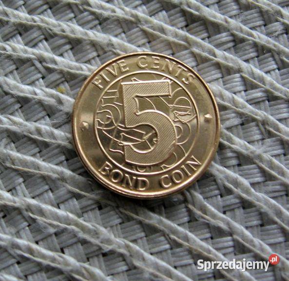 Zimbabwe 5 Cent 2014r Ładna wielkopolskie Kalisz