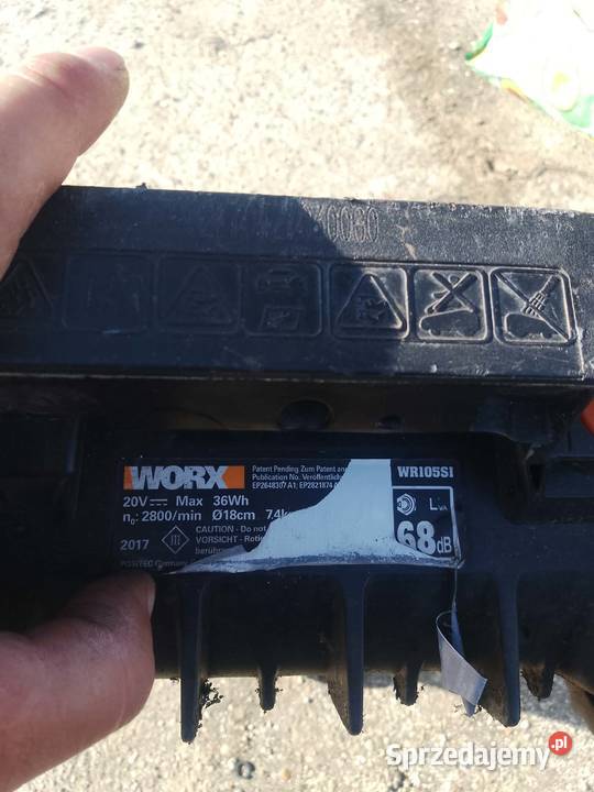 robot koszacy worx wr105si Legnica