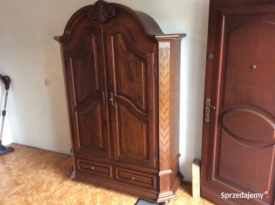 Szafa drewniana brązowa Szafy i garderoby Tarnawa Dolna sprzedam