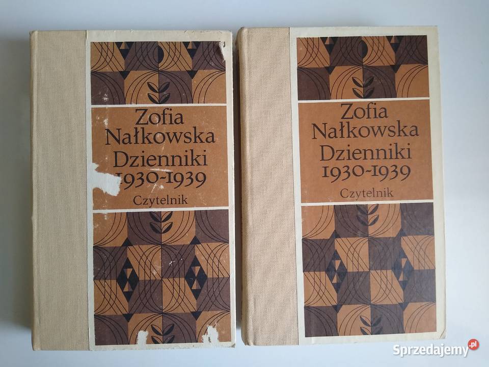 Dzienniki 19301939 Zofia Nałkowska tom I tom II Pozostałe Gdańsk sprzedam