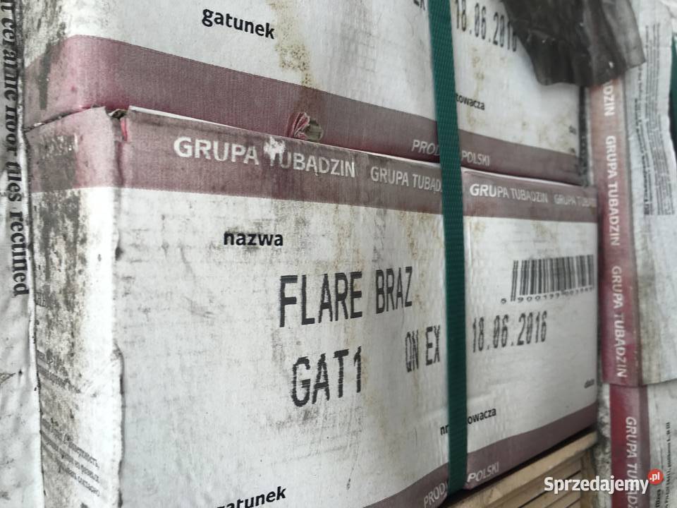 Glazura płytka ścienna flare brąz 25x36 firmy Reguły