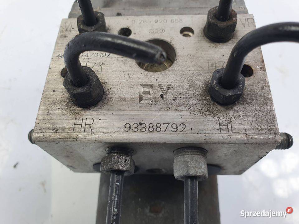 POMPA ABS HAMULCOWA OPEL MERIVA A 93388792 Pozostałe kujawsko-pomorskie Lipno