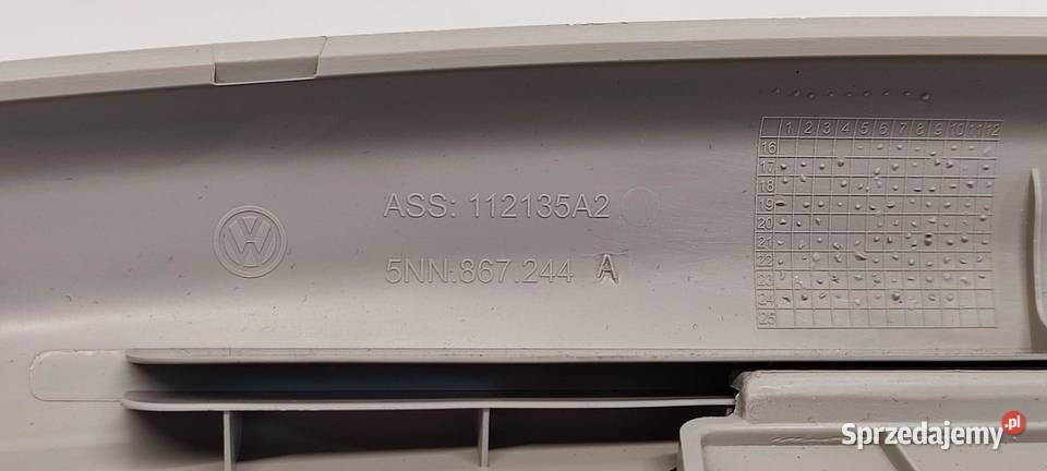VW TIGUAN ALLSPACE OSŁONA SŁUPKA PRAWA osobowe