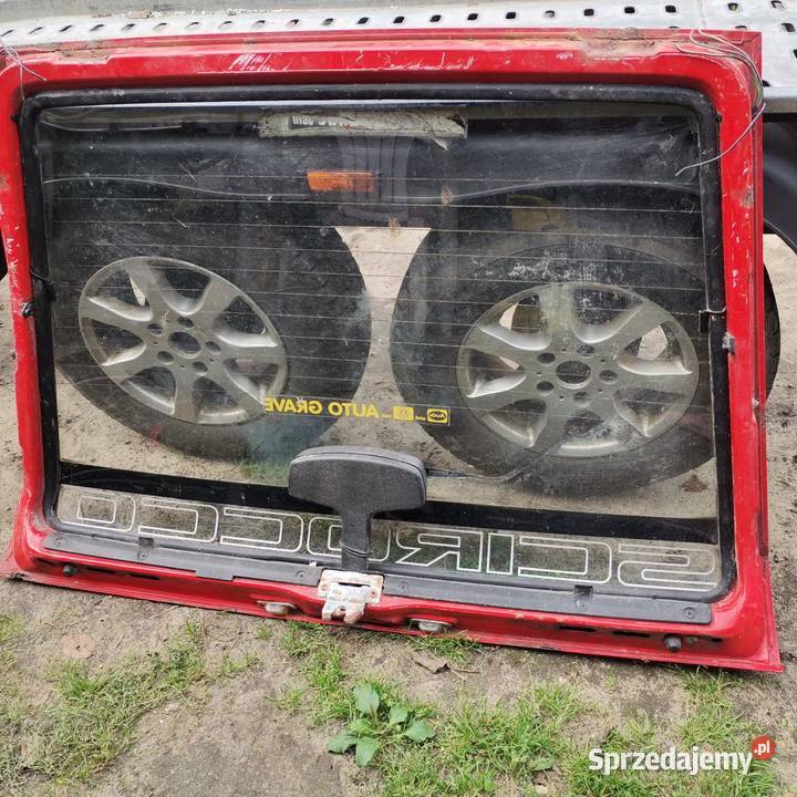 Klapa bagażnika Volkswagen scirocco 1 osobowe Gubin