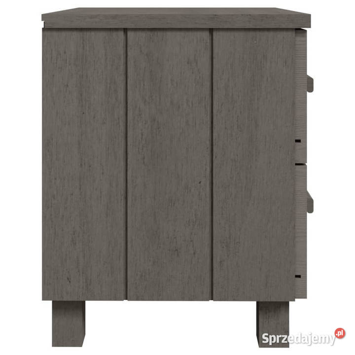 Szafka nocna HAMAR jasnoszara 40x35x445 drewno Warszawa