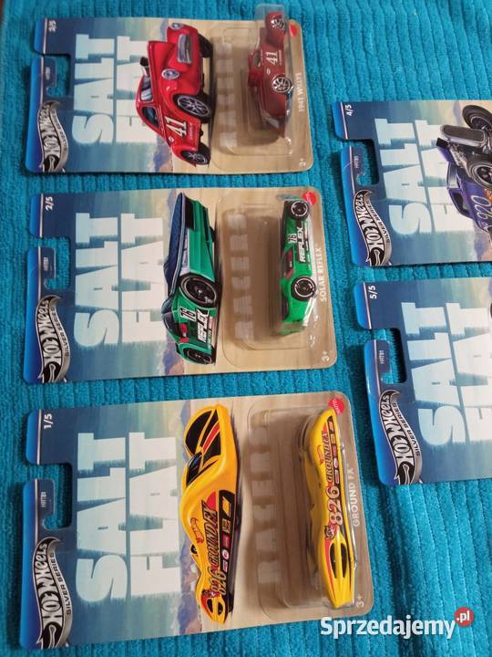 Hot Wheels set SALT FLAT stan perfekcyjny Metal Sosnowiec sprzedam