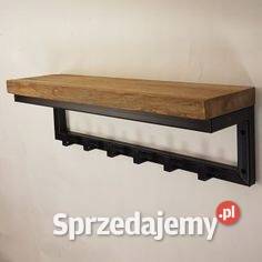 WIESZAK LOFT na ubrania wiszący do przedpokoju warmińsko-mazurskie Bartoszyce