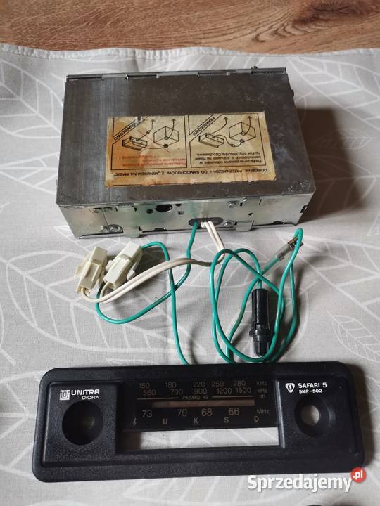 Stare Radio Unitra Diora Safari 5 SMP 502 z 1975 Kraków