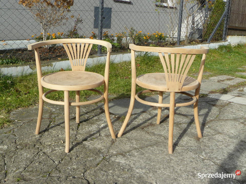 Stare krzesła Thonet sygnowane
