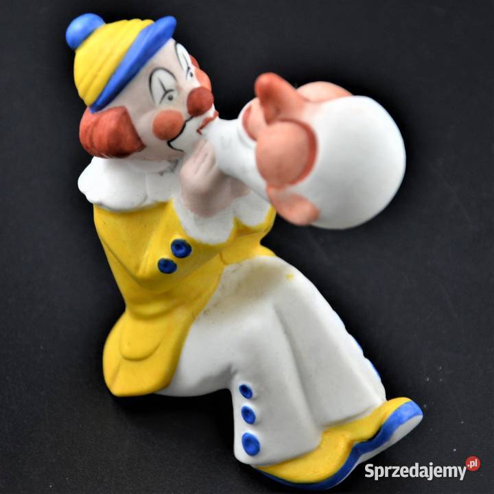 Klaun z balonem Hutschenreuther Selb Figurki z Warszawa