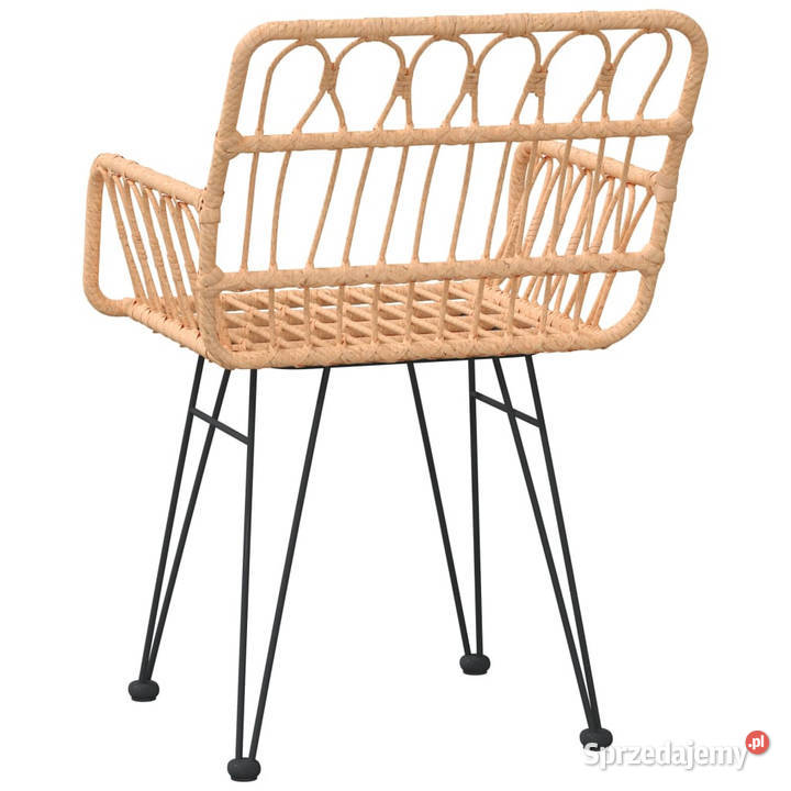 Krzesła ogrodowe 2 56x64x80 rattan PE WM319426 Warszawa