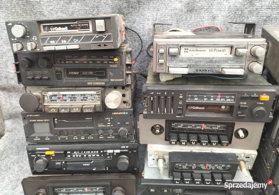 Stare radia samochodowe oldtimer klasyk aktualne Leszno sprzedam