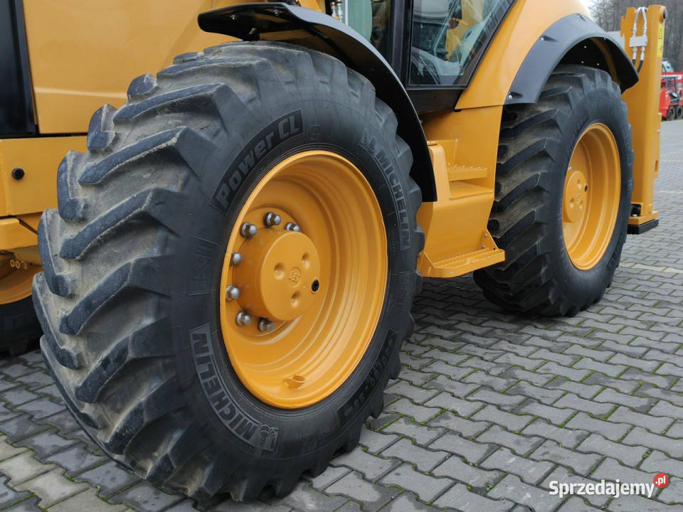 na równych kołach Caterpillar 444E Premier Rok produkcji 2012 Koparko ładowarki Widełki